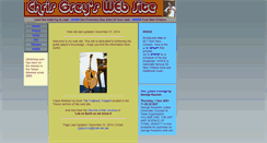 Desktop Screenshot of chrisgrey.com